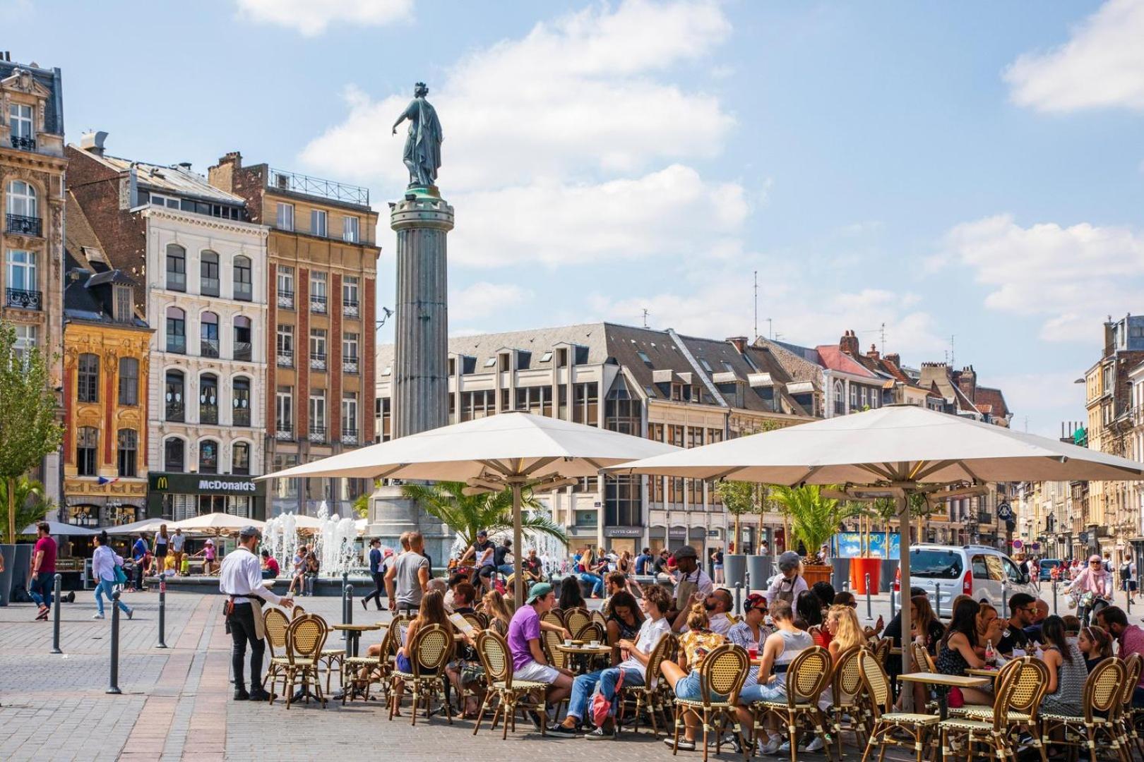 Old Lille Charming Duplex Apartment Exterior foto